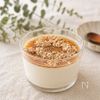豆乳で作るメープルきな粉プリン
