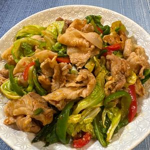 楽ラク手抜キッチン🐶🐾の作ってみた!投稿(【豚バラキャベツの回鍋肉】夫絶賛！これで作ってほしい！！)