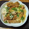 M*Pの作ってみた!投稿(あまった海老フライで「海老カツ煮」)