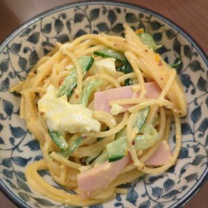 たりおの作ってみた!投稿(だし香る♪我が家の絶品スパサラ)
