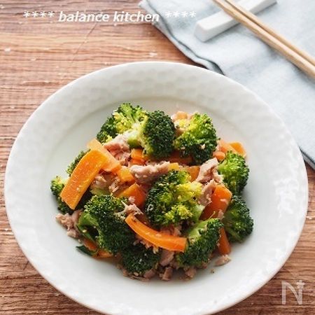 チンして和えるだけ ブロッコリーとツナのナムル By 河埜 玲子 レシピサイト Nadia ナディア プロの料理家のおいしいレシピ