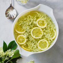 エルダーフラワーのコーディアル