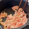 濃厚豚魚介つけめんの工程1