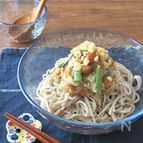 ひんやり食欲ＵＰ☆ごま油香る♪山菜たっぷりおろしそば