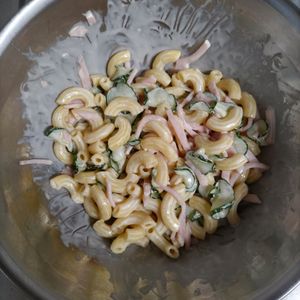 KUMIKOの作ってみた!投稿(抱えて食べたい♩我が家のマカロニサラダ)