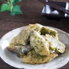 外カリッ!中フワッ!サワラの磯辺焼き(磯辺揚げ)
