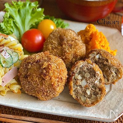 サクサク!ジューシー☆お肉屋さんのメンチカツ