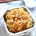 きんぴら風豚小間しぐれ煮