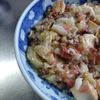 そらの作ってみた!投稿(くずし厚揚げとキャベツの塩あんかけ♩包丁不要！ボリューム💯)