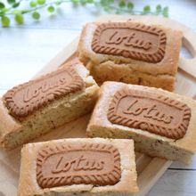 ふわふわ【米粉のロータスケーキ】甘さ控えめ＆香るシナモン♪