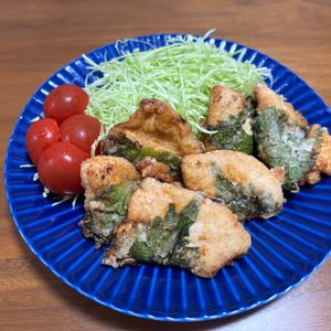 こむぎの作ってみた!投稿(簡単なのに絶品♪ささみの青じそ唐揚げ)