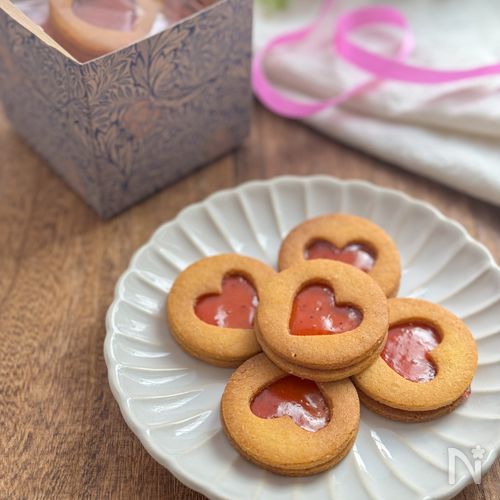 米粉のジャムサンドクッキー