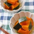調味料2つ！かぼちゃの煮物