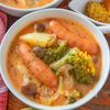 簡単【ウィンナーとたっぷり野菜の腸活ヨーグルトトマトスープ】の工程5