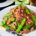 【戻さない麻婆いんげん春雨】ご飯おかわり！スタミナおかず