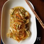 鱈といろどり野菜の南蛮漬け