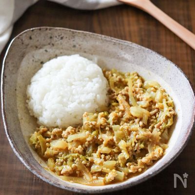 ルウ・小麦粉不使用!簡単白菜カレー♪野菜たっぷり糖質オフ!