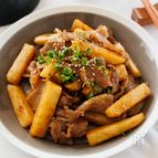 『長芋と豚肉の甘辛ごま炒め』ご飯が進む！簡単☆ボリュームも◎