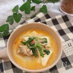 豆乳ごま担々スープ