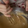 【HMで簡単】喫茶店風!きなこたっぷりパンケーキの工程2