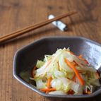 生姜が効いた白菜の浅漬け