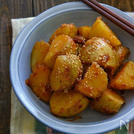 レンジで簡単 新じゃが照りバターのおかか和え By 松山絵美 レシピサイト Nadia ナディア プロの料理家のおいしいレシピ