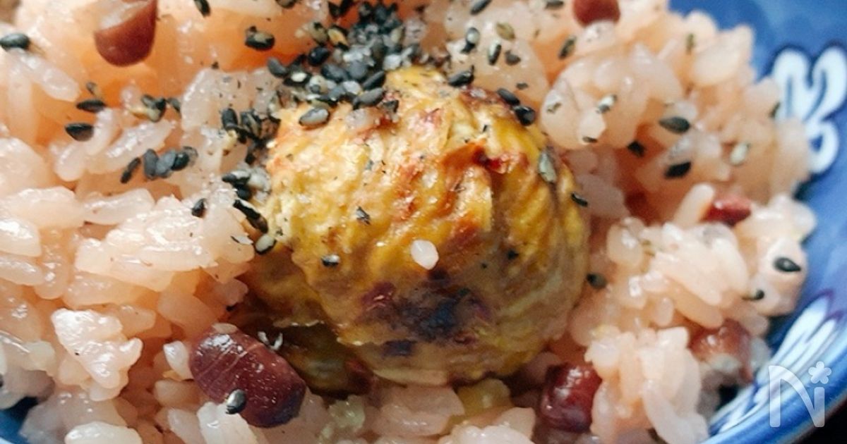 保存版☆炊飯器で本格「栗入り赤飯」☆簡単な栗のむき方