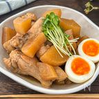 ジュワッと味染み♪【大根と手羽元のコクうま煮】