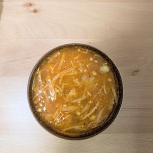 ゆいの作ってみた!投稿(【豆腐とえのきのチゲスープ】辛うま♡節約満足スープ！)