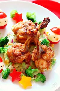 チューリップチキンのオーブン焼き