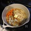 切り干し大根とちくわのバター醤油煮の工程3