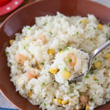 冷凍シーフードミックスでらく飯♪海鮮ピラフ