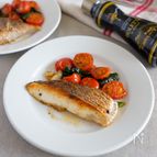 鯛のISOLETTAソテー ミニトマトソース
