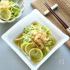 レタス大量消費に！やみつき♪出汁もみレタス