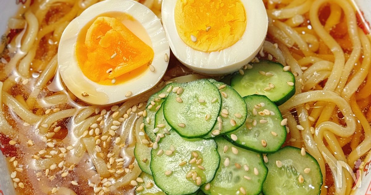 10分でおいしい♡【シンプル冷麺】