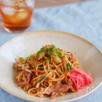 油不使用でヘルシー！電子レンジで作るソース焼きそば