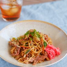 油不使用でヘルシー！電子レンジで作るソース焼きそば