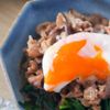 【冬の簡単副菜】春菊のすき焼き風おひたし（レンジで10分）の工程4