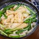 行列のうどんそば1日300杯🍜あげとニラのきざみうどん🤩