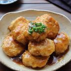 繊維たっぷり・ダイエット！しっとり！おからとえのきの鶏つくね
