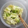レンジ1分！やみつき塩だれ春キャベツ。の工程3