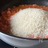 鶏とトマトの旨みパエリアの工程2