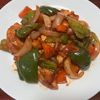 りんごの作ってみた!投稿(【鶏むね肉の野菜たっぷり酢鶏】揚げない簡単!ヘルシーおかず♪)