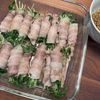 フミの作ってみた!投稿(【豆苗の豚バラ巻きレンジ蒸し】タレも絶品♡お手軽おかず♬︎)