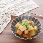 「牡蠣だし醤油で」大根と厚揚げのうま煮
