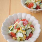 余った粉ミルクで子供喜ぶカルシウムたっぷり【マヨサラダ】