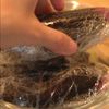蒸しなすとみょうがのごま和えの工程1