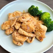 鶏むね肉のハニーマスタード焼き