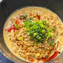 【豆乳でとろける】濃厚の担々そうめん