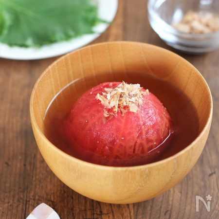 まるごとトマトの冷製味噌スープ By 野島ゆきえ レシピサイト Nadia ナディア プロの料理家のおいしいレシピ